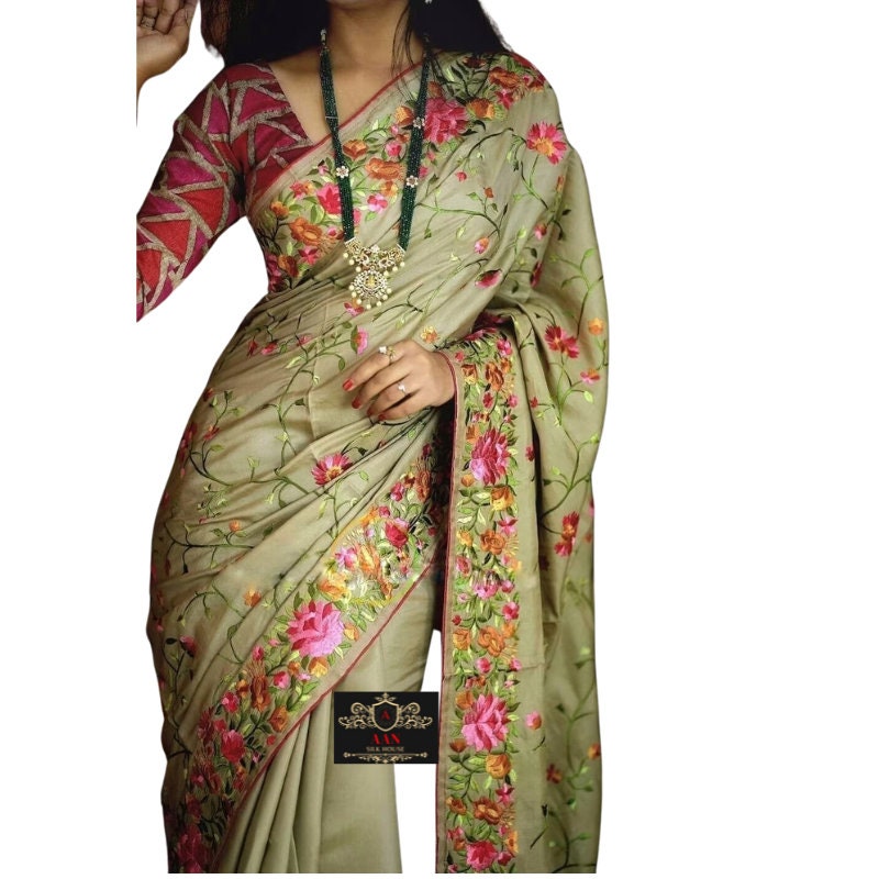 Silkmark deals certified pure desi tussar saree